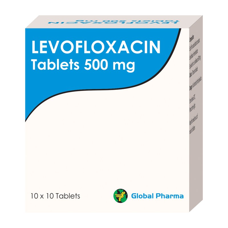 Levofloxacin 500 packaging
